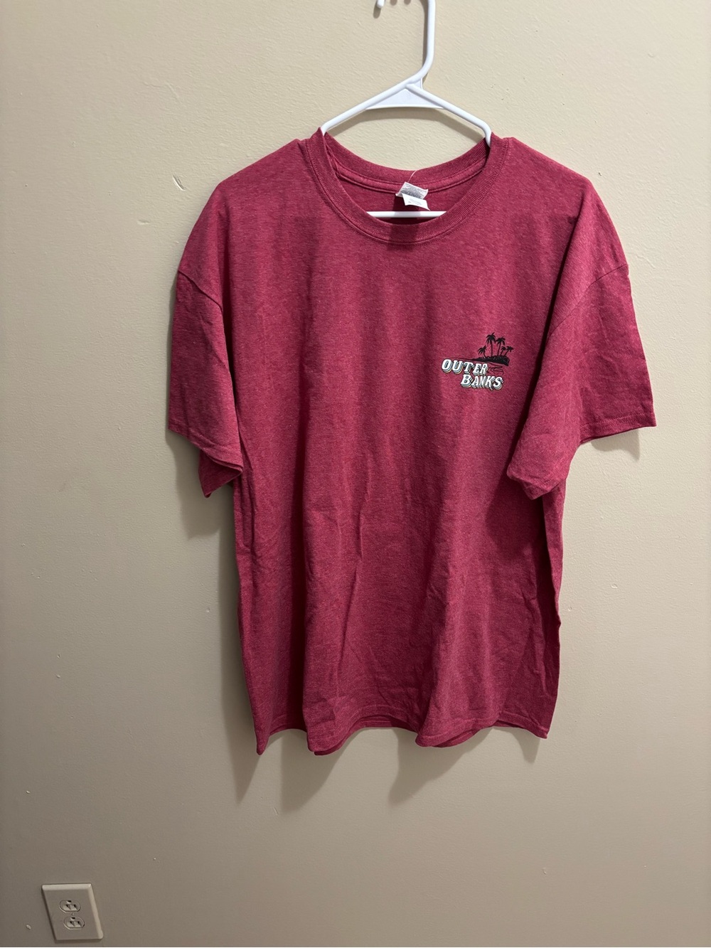 Outer Banks Women's Short Sleeve Tee - Burgundy